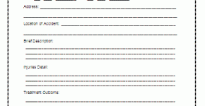 Sample Medical Treatment Claim Form
