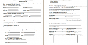 Sample Disability Claim Form