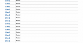 Patient progress notes form