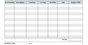 free medical invoice template