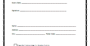 Donation Form