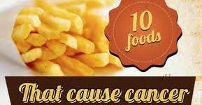 Top 10 cancer causing foods you should avoid