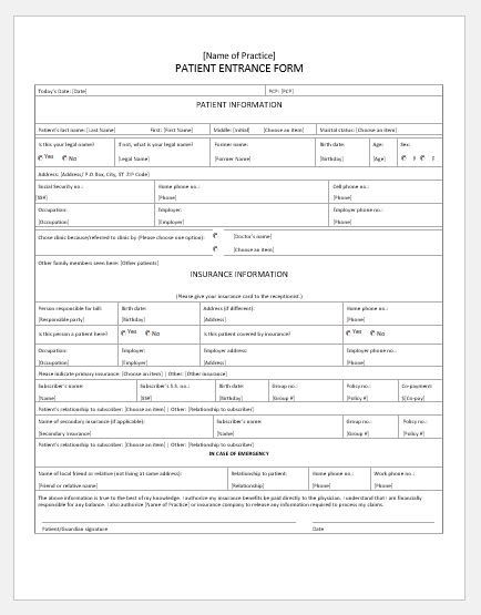 7 Medical Consent Forms For Everyone Printable Medical Forms